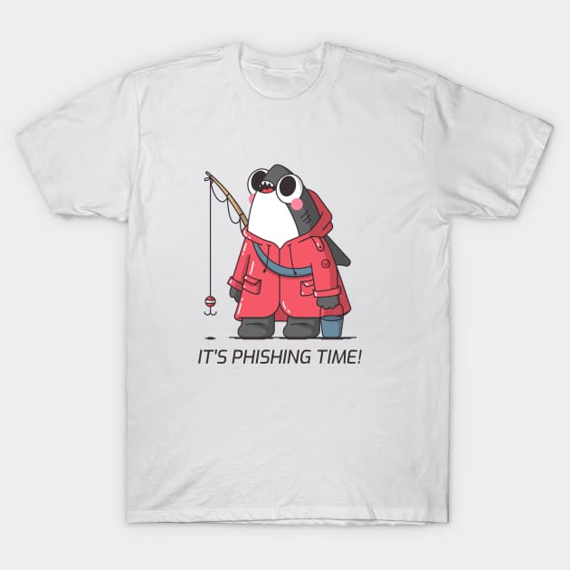 It's Phishing Time T-Shirt by leo-jess